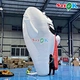 Inflatable teeth model