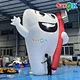 Inflatable teeth model